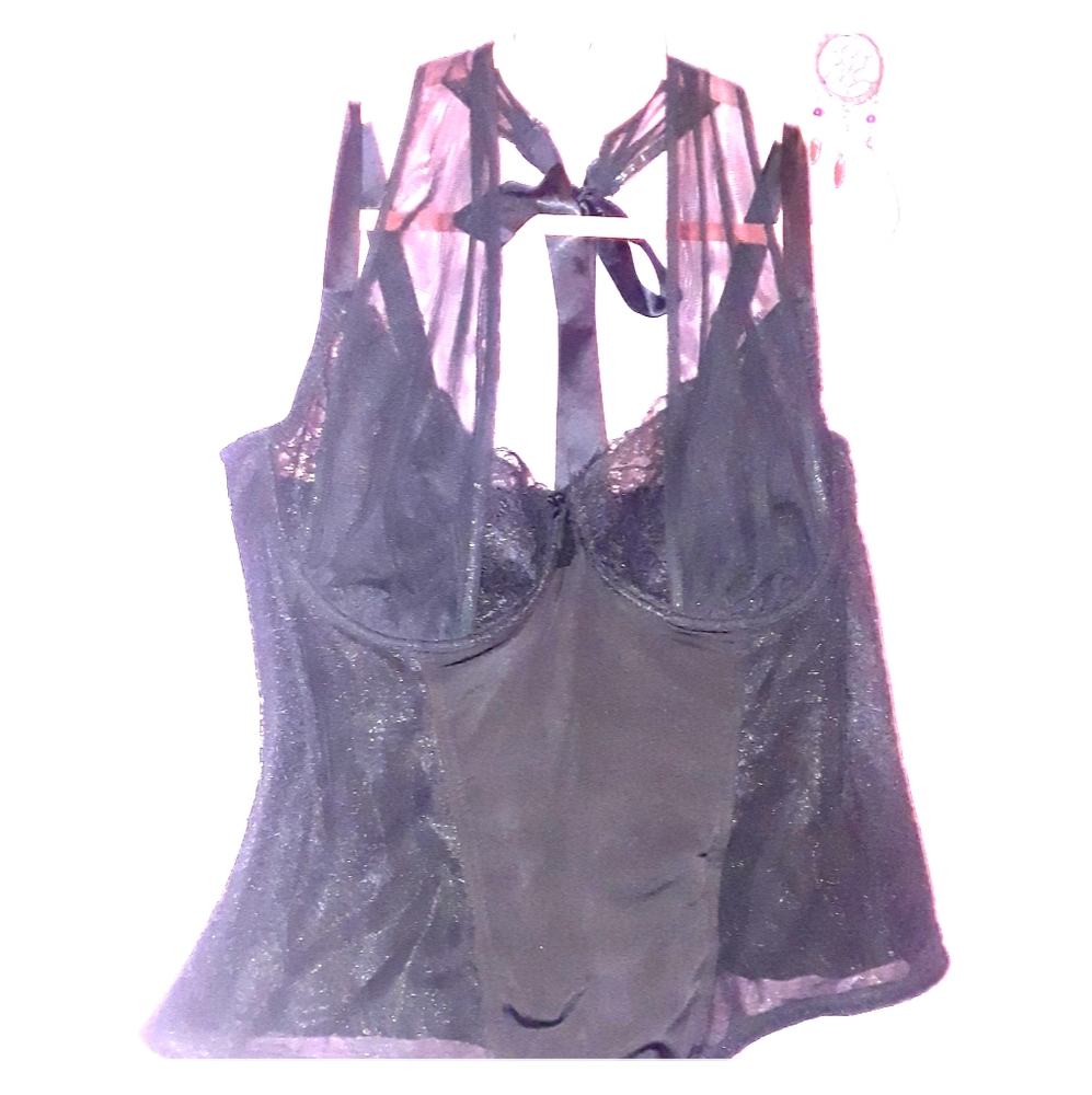 Cacique Plus Size Bustier Corset Lingerie 42 DDD